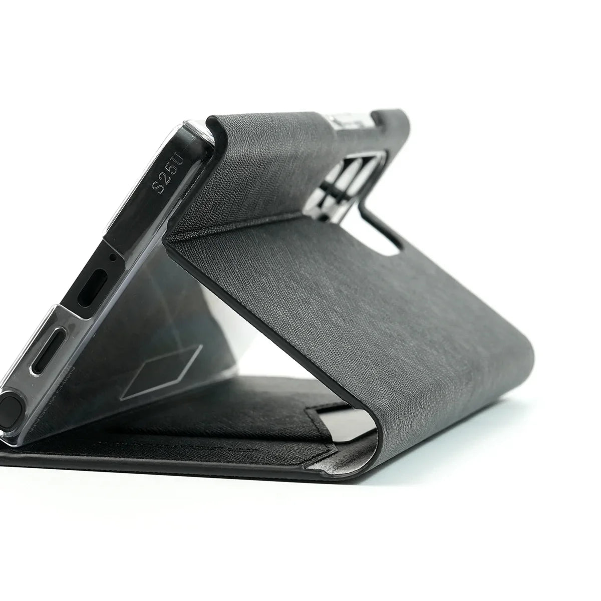Araree Samsung S25 Ultra Bonnet Diary Case - Black - Tashqila Araree Samsung S25 Ultra Bonnet Diary Case - Black - Tashqila